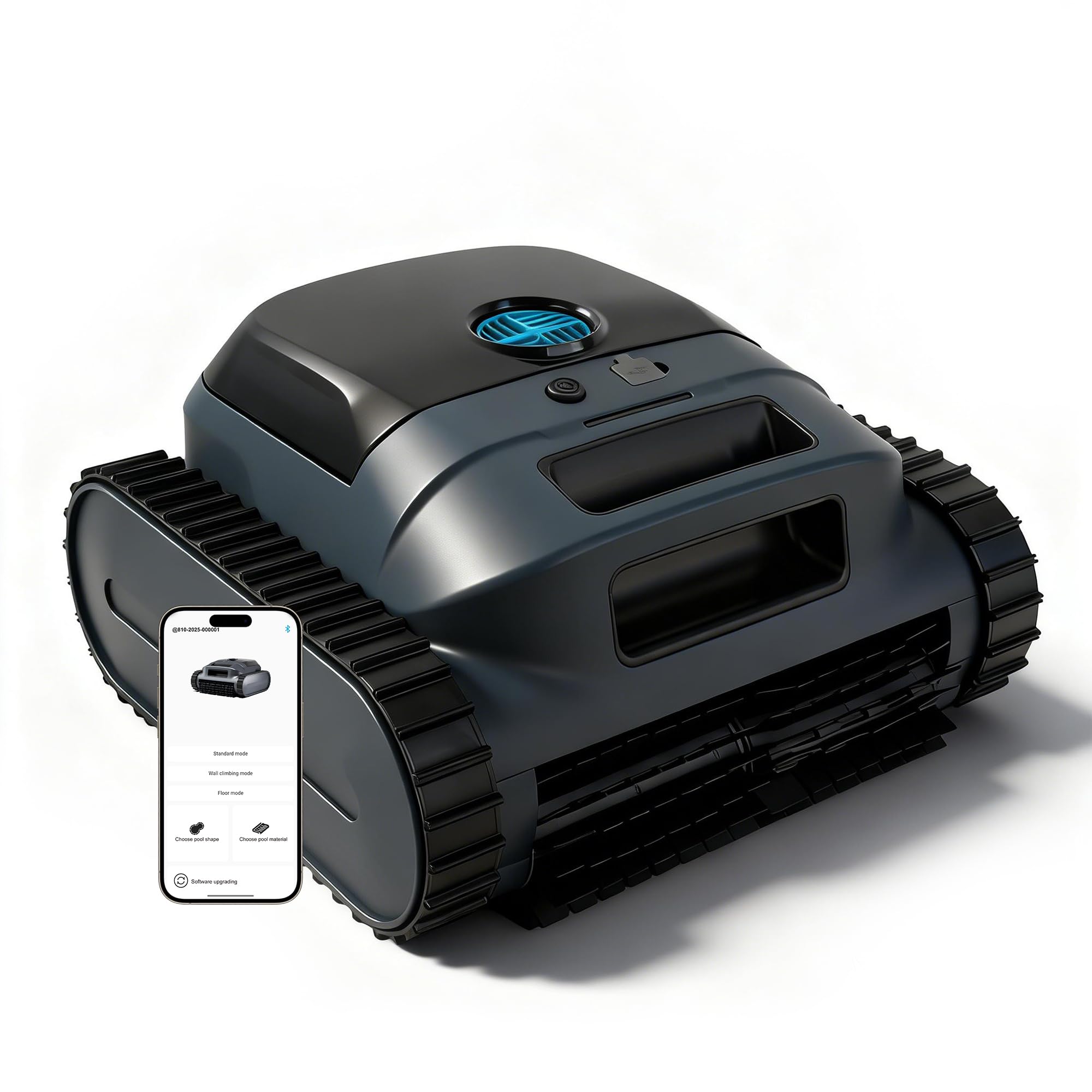 Photo 1 of CZYBYTE Robotic Pool Vacuum Cleaner, Blue