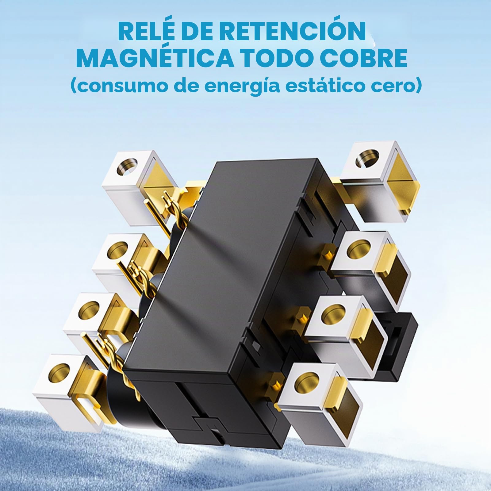 Medidor de consumo electrico trifasico contador electrico 80A 220V trifasico cuatro hilos contador con protección contra apagón/sobretemperatura/bajo voltaje/sobrecorriente/sobrepotencia, etc.