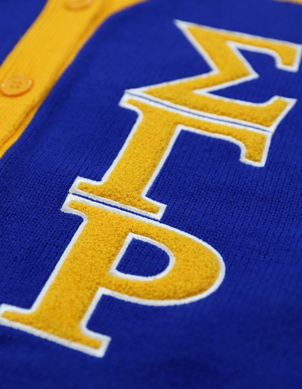 Big Boy Sigma Gamma Rho Divine 9 S7 Ladies Button Down Sweater [Royal Blue] - ID#31590-146-32-0-0