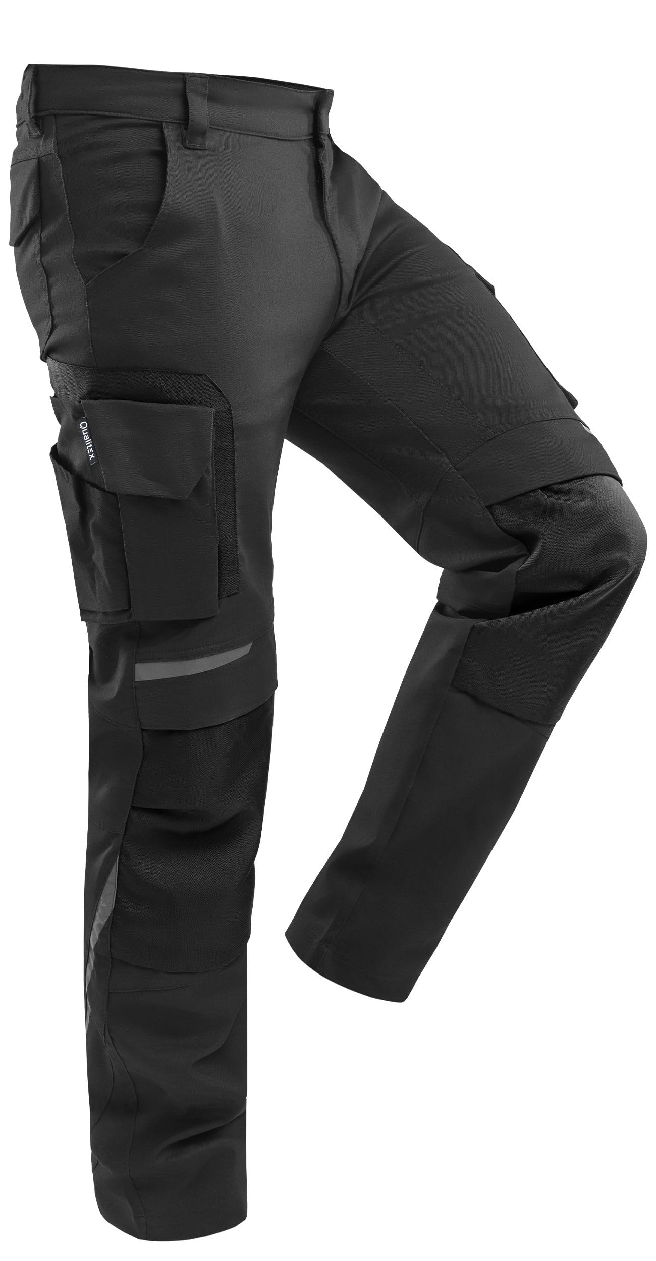 Qualitex Pro+ Arbeitshose Stretch Flex Bundhose Workwear Herren Cargo Hose Premium