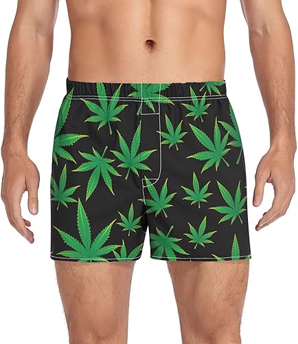 Calzoncillos tipo bóxer para hombre, suaves, transpirables, tejidos, con botones, tallas S-XXL