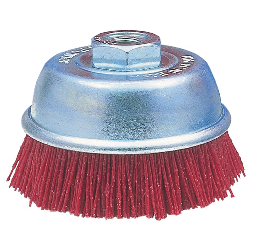 RELIFE 29136 Cup Brush for Jisk, Grit Wire, Coarse, Pack of 6