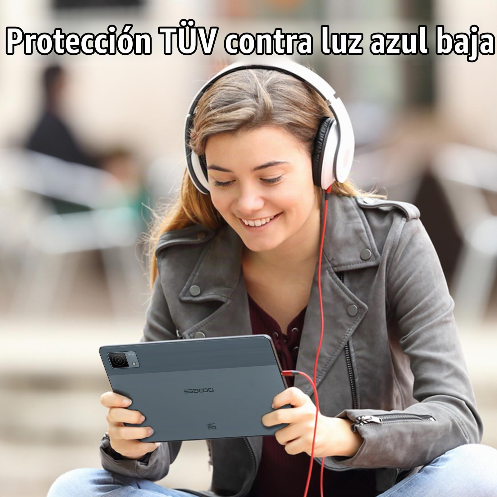 T30 Ultra Tablet PC, 32 GB Ram + 256 GB ROM (TF 2TB) Helio G99 Octa-Core, akku 8580mah, 11" 2.5K Pollici Tablette, TUV Certificado, 16MP + 8MP, Android 13, GPS Gescihts ID Japan Audio Gris