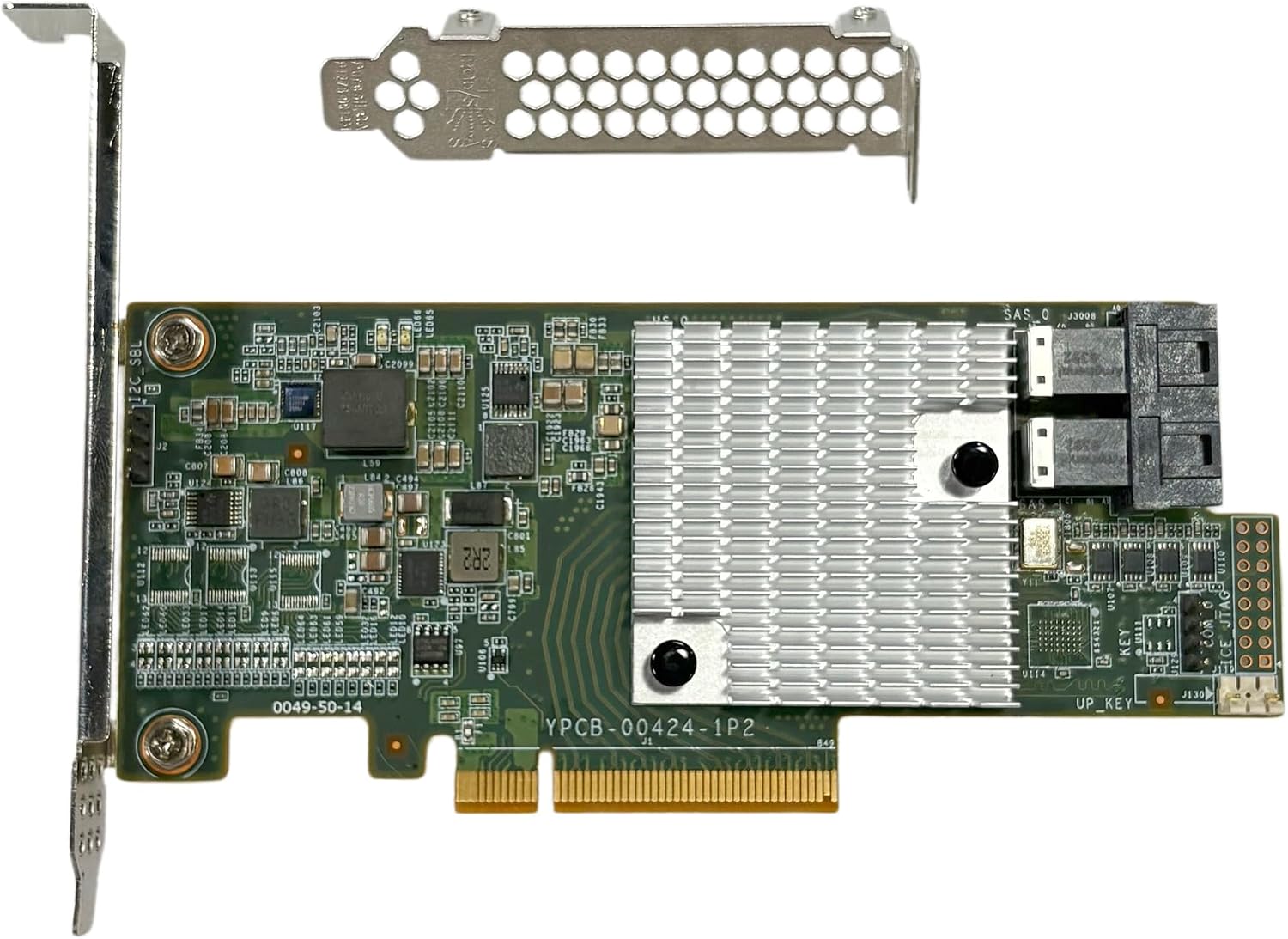 9300-8i SAS3008 YPCB-00424-1P2 HBA with 2*SFF-8643-8482 SAS Cable