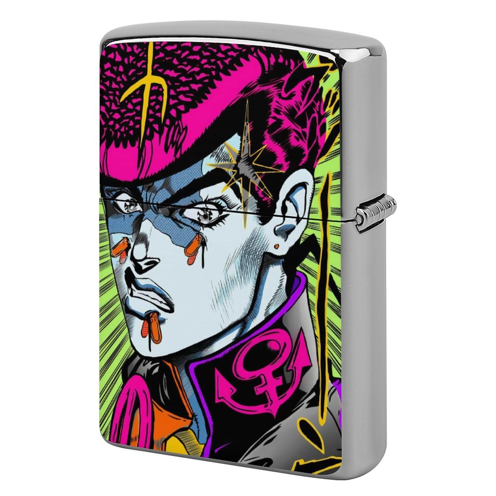 お*ん様 ジョジョの奇妙な冒険　オイルライター　zippo 風　JP46 Amazon.co.jp: ZIPPO兼用ケース ジョジョの奇妙な冒険 ジッポ