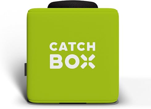 Catchbox Pro Module Throwable Microphone with 2-Sides Catchbox Graphics Old Version, Green