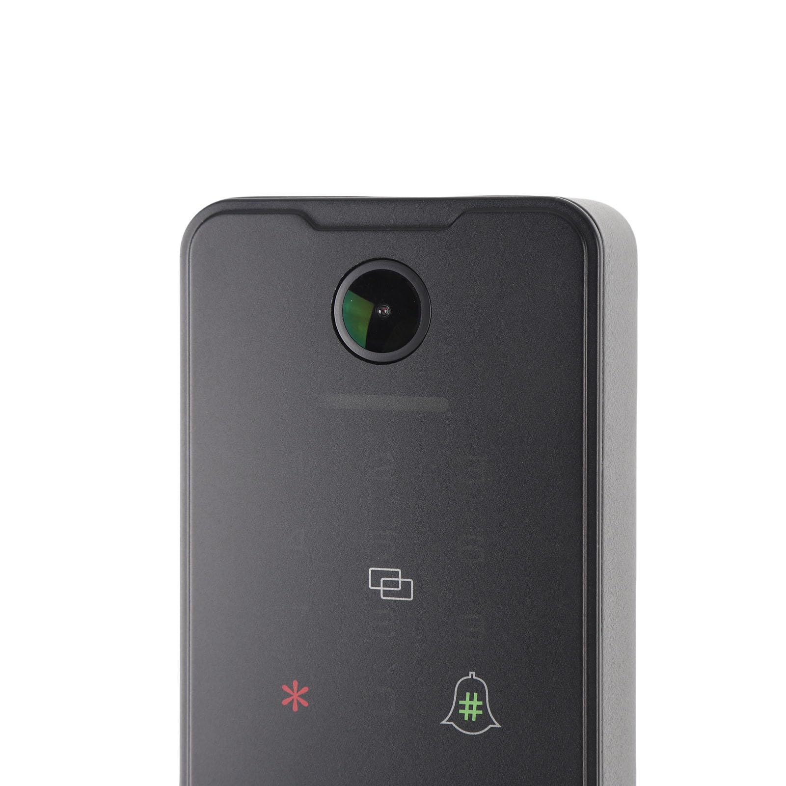 Serrure Connectée avec Caméra HD, 6 Modes de Déverrouillage (empreinte Digitale, Mot de Passe, Carte à Puce, Application Mobile, Mot de Passe temporaire), Sonnette Intégrée et