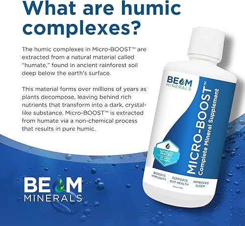 Miniatura 3 de BEAM Minerals Micro-Boost Suplemento mineral completo Todos los minerales, sin todas las píldoras 32 onzas líquidas