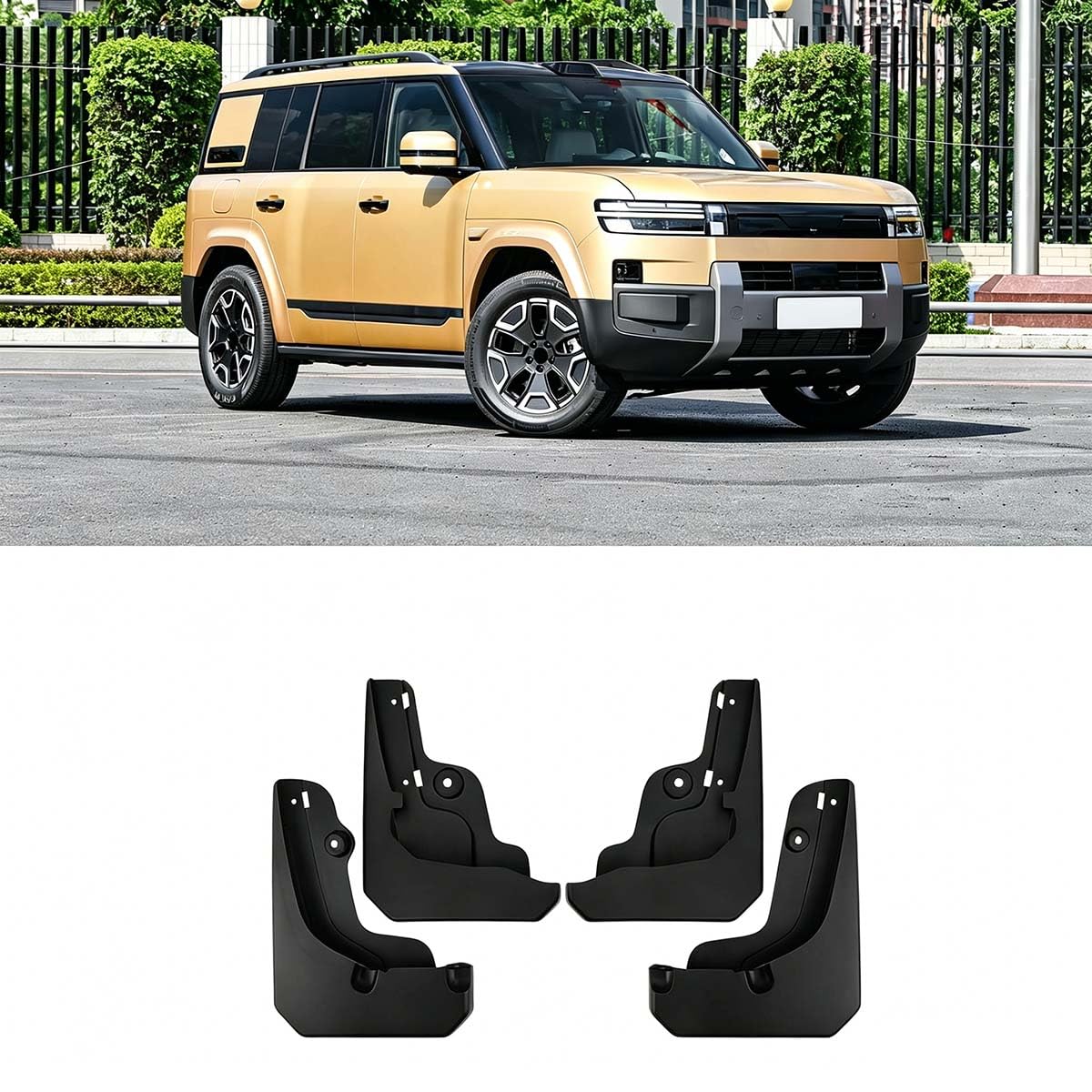 Garde-Boue pour BYD Fangchengbao Tai 7 2025 Accessoires