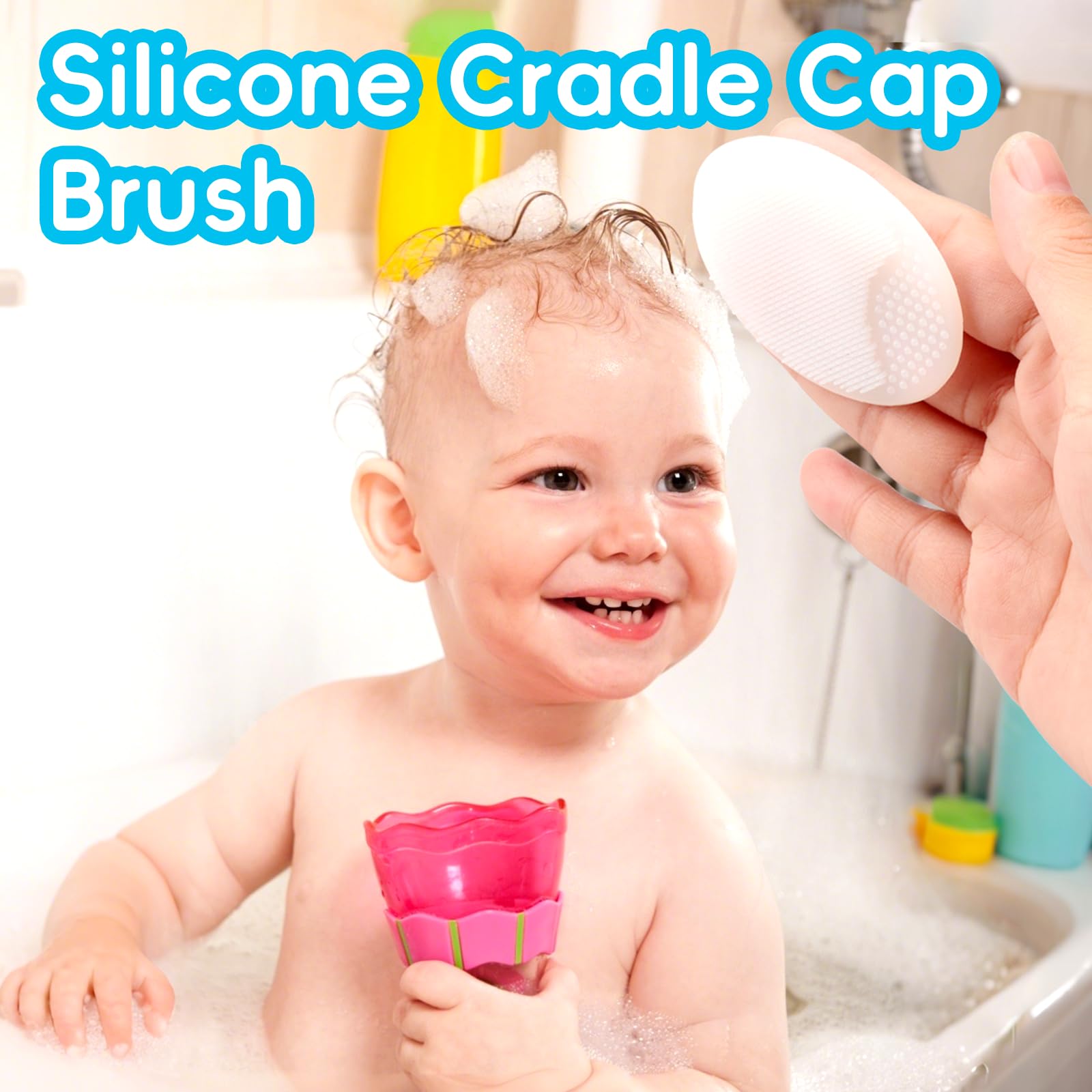 Baby Grooming Kit, Infant Safety Care Set with Hair Brush Comb Nail Clipper Nasal Aspirator,Baby Essentials Kit for Newborn Girls Boys (Blue) view 3