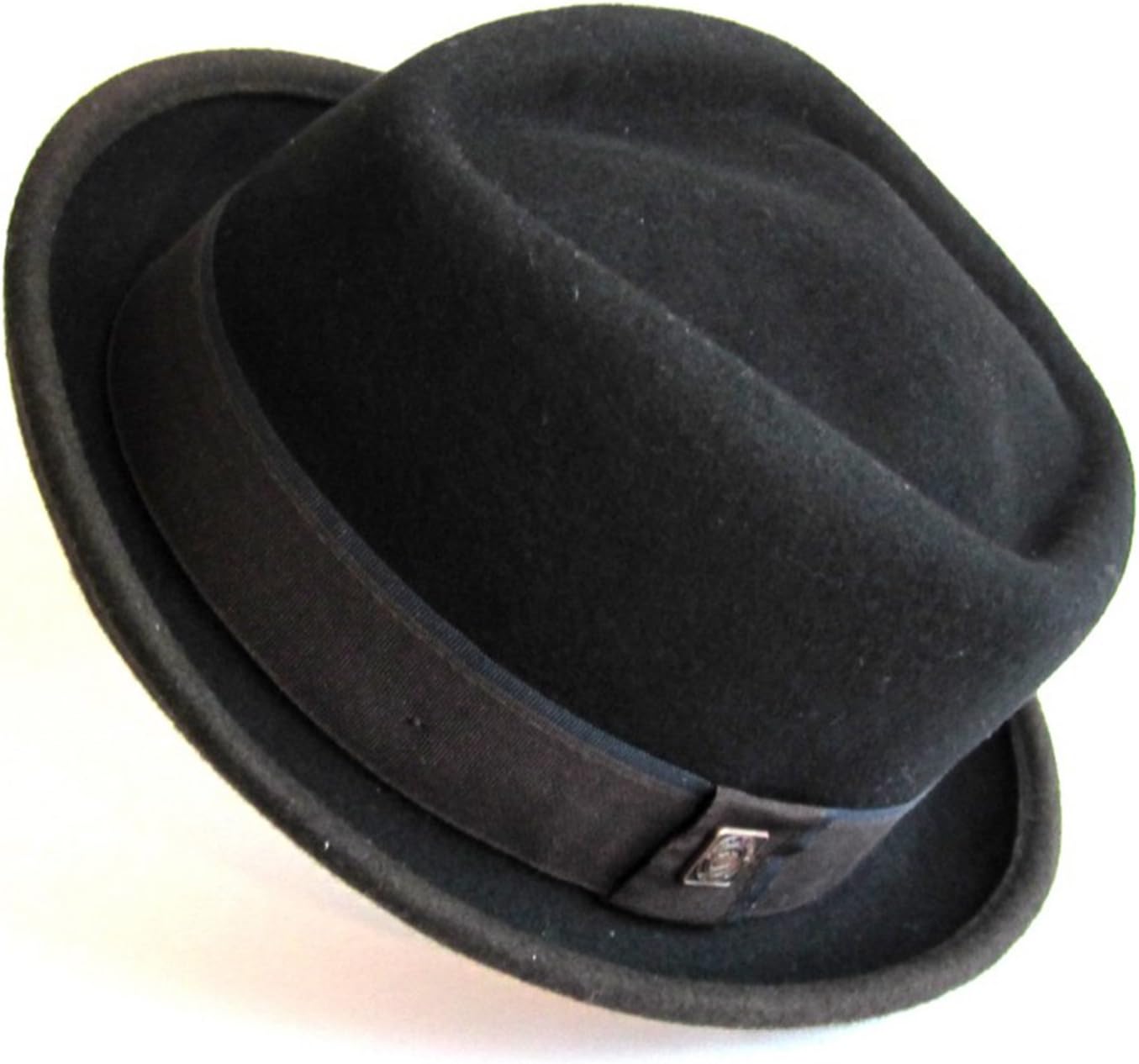 Dasmarca Mens Crushable & Packable Wool Felt Pork Pie Hat
