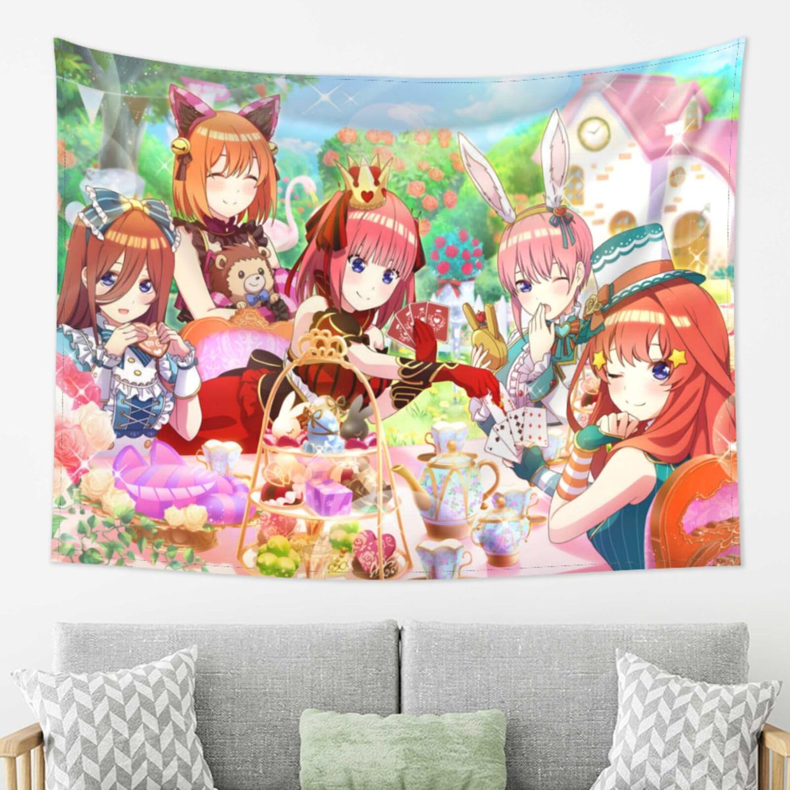 ♦♦写真等確認用♦♦五等分の花嫁 壁掛け 布ポスター ♢♢写真等確認用♢♢五等分の花嫁 壁掛け 布ポスター