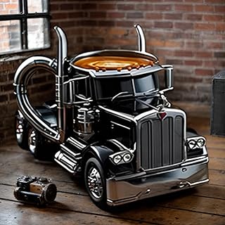 Handcrafted Coffee Mug Truckers Enthusiasts