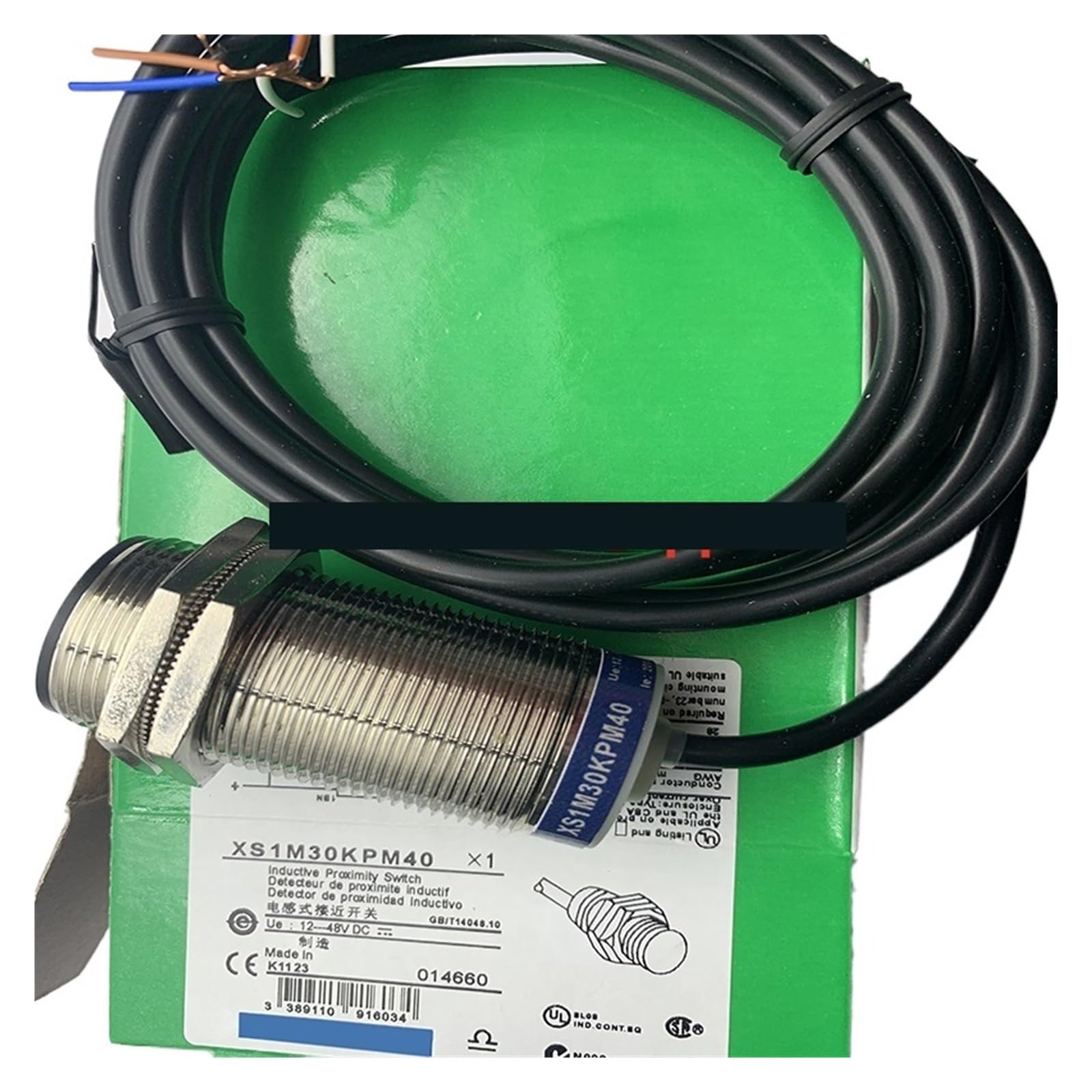 ZVQYSGIW 1pcs XS1M30KPM40 Proximity switch sensor