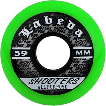 Labeda Wheels Inline Roller Hockey Shooter All Purpose Green 68mm 83A x1