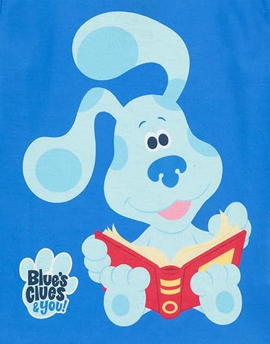 Miniatura 4 de Blue's Clues And You - Pijama para niños pequeños, conjunto de camiseta y pantalones, Azul