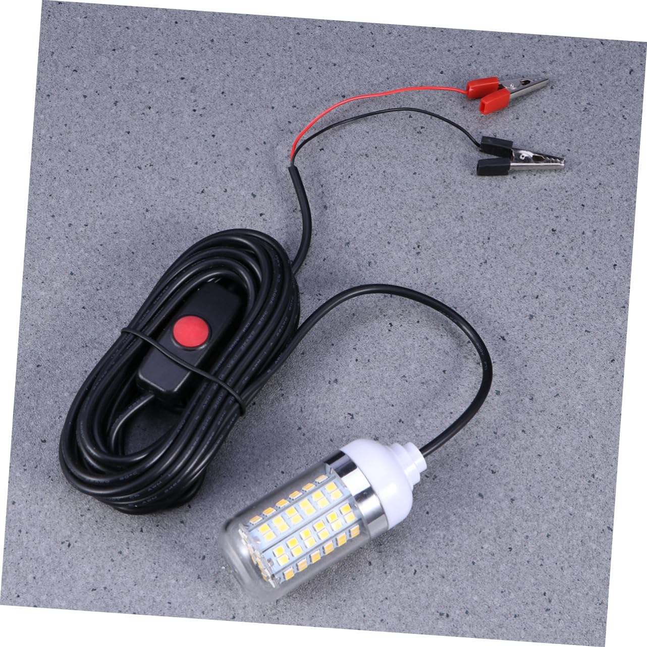 Sosoport 2 Pezzi 108 Luci da Pesca Dc12v/24v 108 LED 2835 Luce Subacquea Verde Lampada per Attirare I Pesci per Esche da Pesca Fish Finder Barche Kayak Canoe