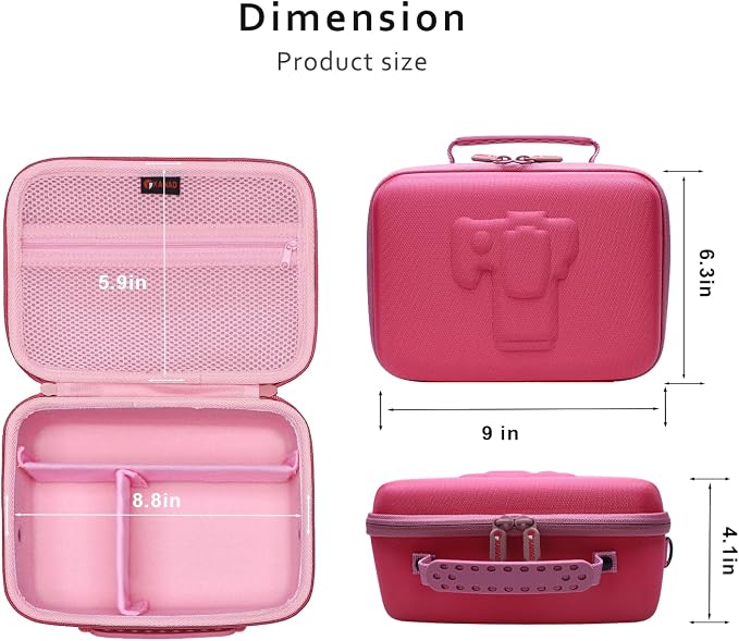Estuche rígido para cámara compatible con Canon y otras DSLR miniatura 4
