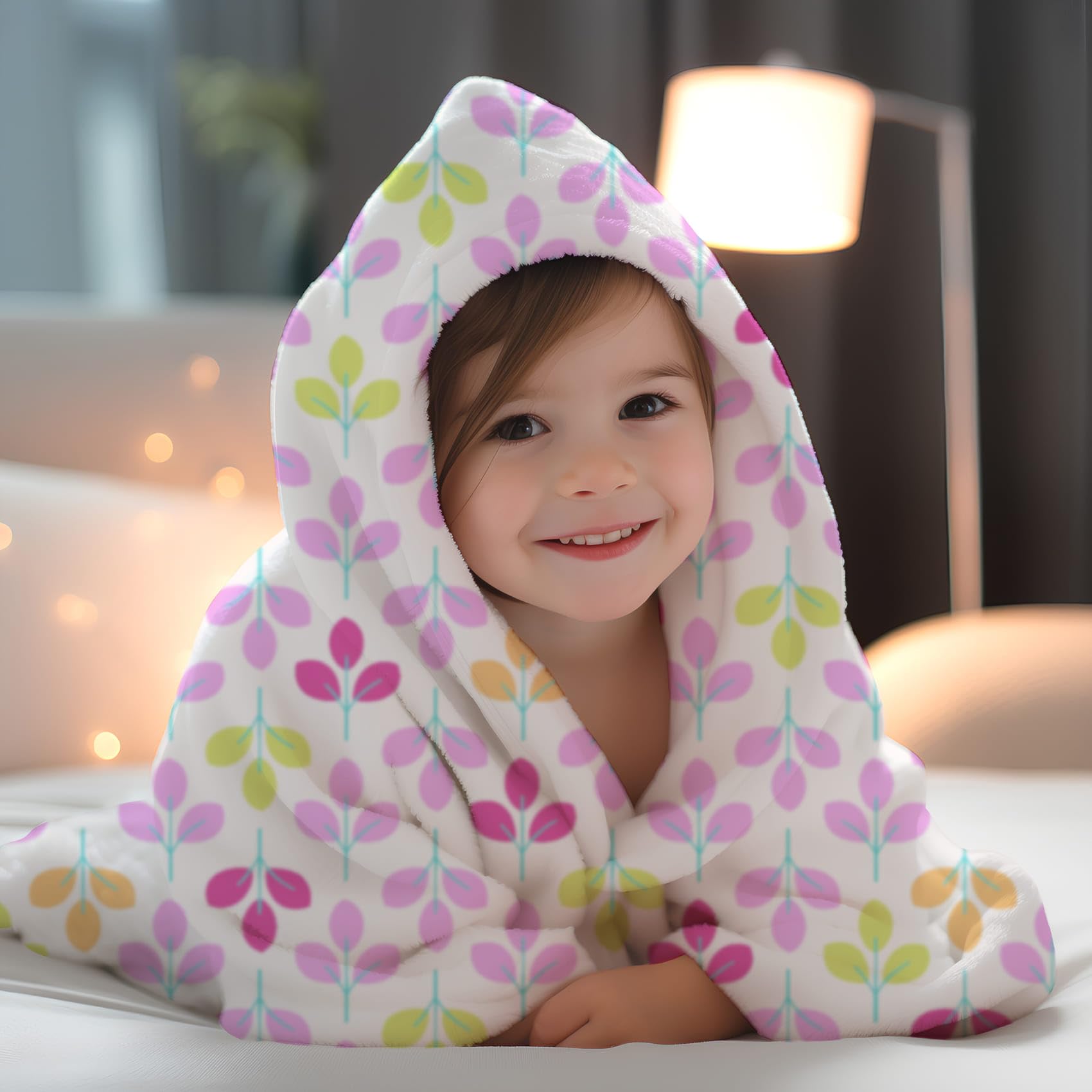 Soft Baby Blanket - Ice Cream Print -31