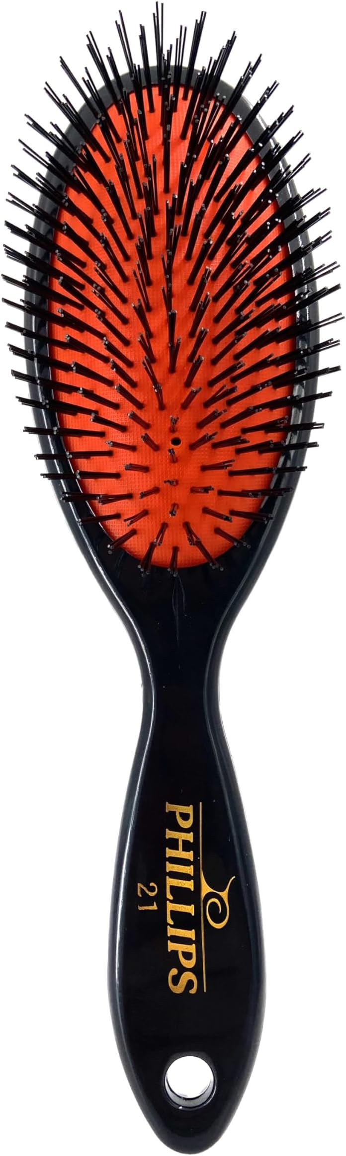 #21 Classic Hairbrush โ Gentle Nylon Bristles Hair Brush with Padded Cushion Brush Head