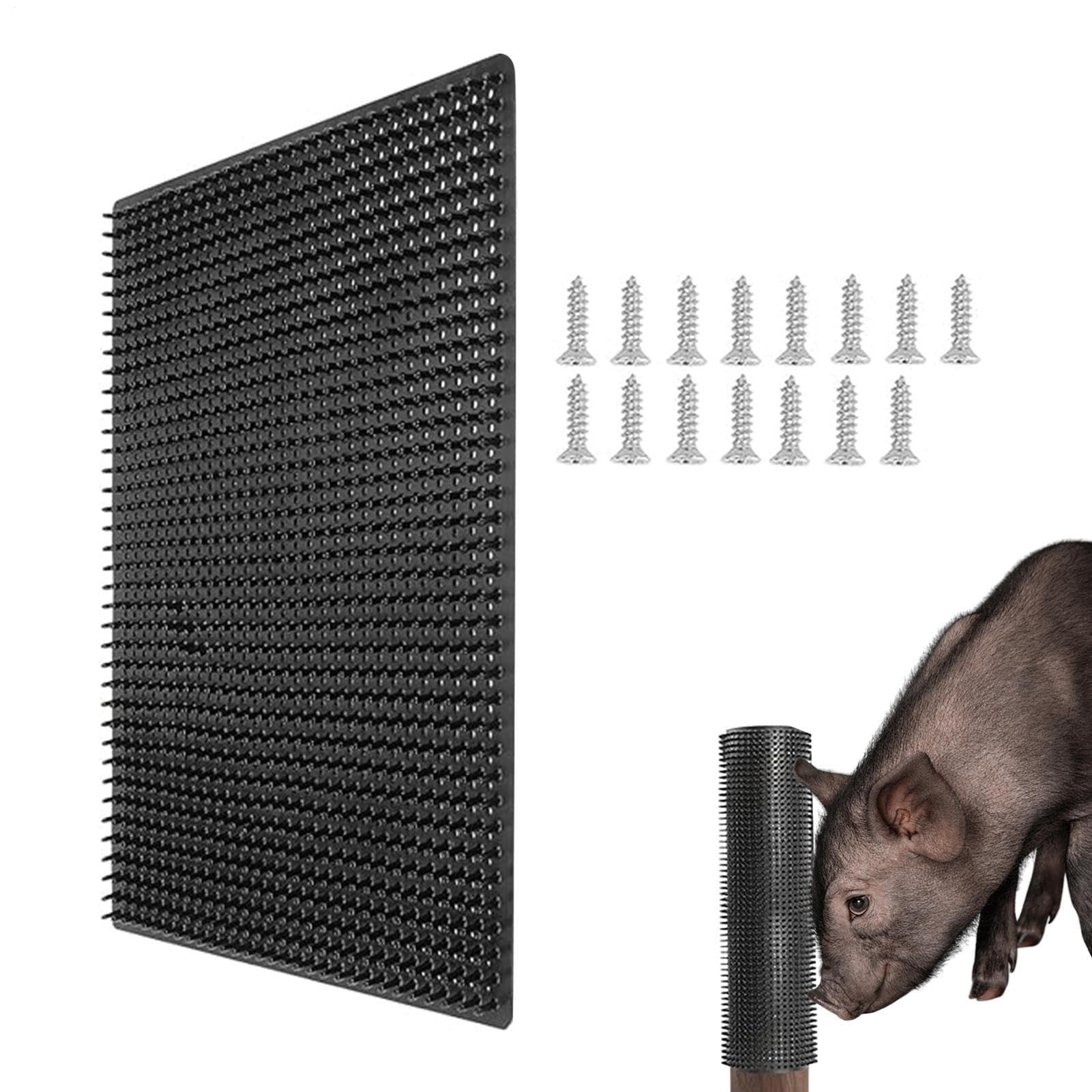 Für - Jucklinderungsmatte, Reinigungsbürste Für Schafmassage, Säulenteller Pferdepflege, Tierbedarf Speziell Für Kleine Bauernhöfe, Tiere Wie Ziegen, Schafe