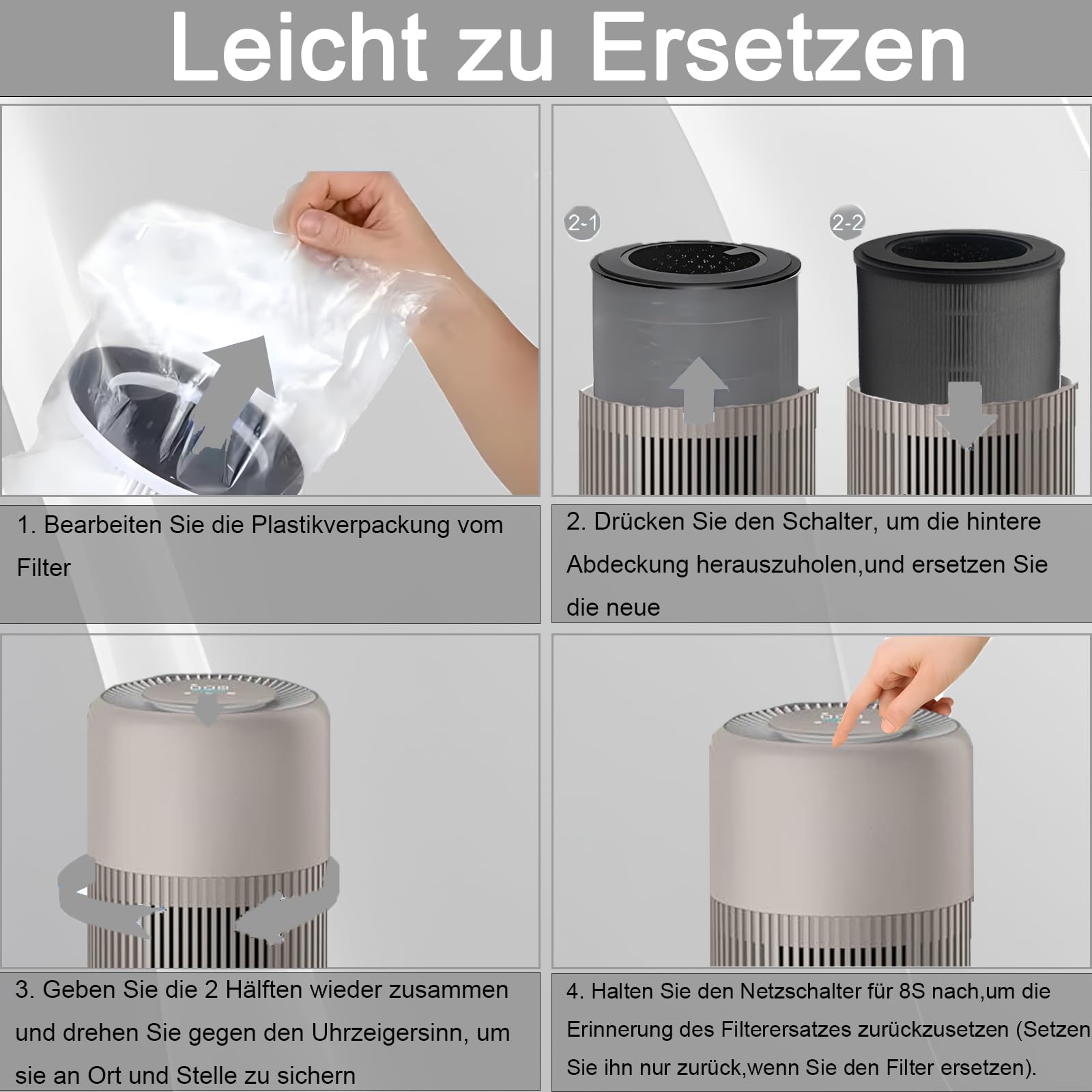 Vervanging FY0194 HEPA-filter voor Philips 800 en 800i serie luchtreiniger, AC0819/10, AC0820/30, AC0820/10R1, AC0830/10, AC0817, FY0194/30 Vervanging FY0194 HEPA-filter voor Philips 800 en 800i serie luchtreiniger, AC0819/10, AC0820/30, AC0820/10R1, AC0830/10, AC0817, FY0194/30