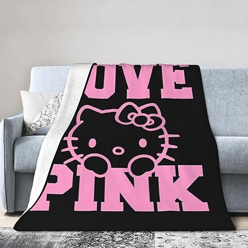 Miniatura 2 de ERkaL Manta de franela polar para todas las estaciones, peso ligero, para sala de estardormitorio, manta cálida de 50 x 40 pulgadas