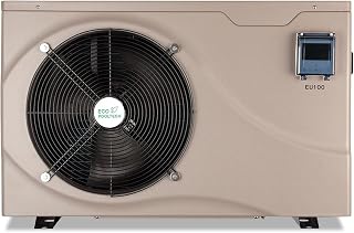 Up to 10000gallons Pool Heaters for Above Ground and Inground Pools, Max 38864BTU Electric Swimming Pool Heat Pumps for 8/15/20 ft Pool, 208V~230V/60Hz, High Efficient Heating