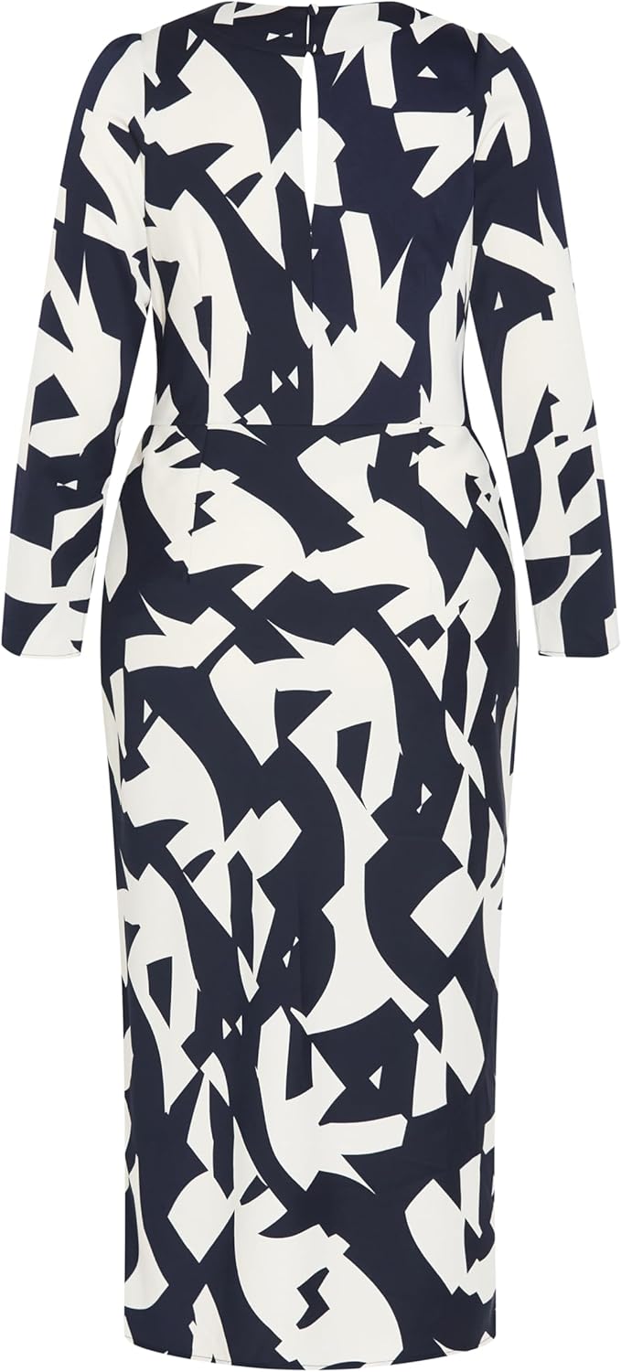 City Chic Womens Enya Print Dress - Image 6
