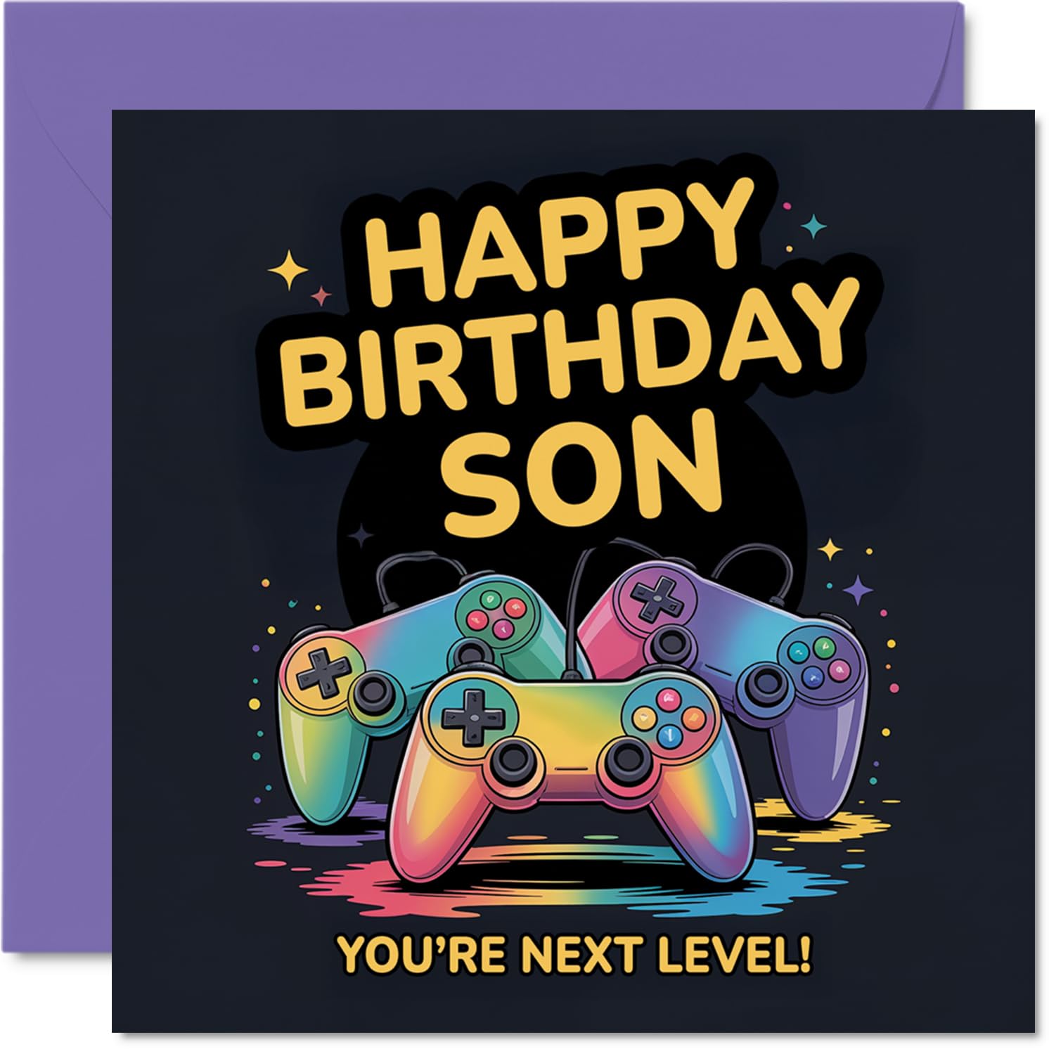 Son Birthday Card, Youre Next Level