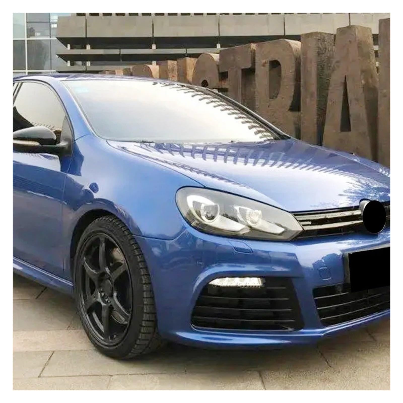 Do VW Golf 6 Mk6 R20 2009 2010 2011 2012 2013 lampa przedniego zderzaka światła do jazdy dziennej, reflektor przeciwmgielny reflektor samochodowy