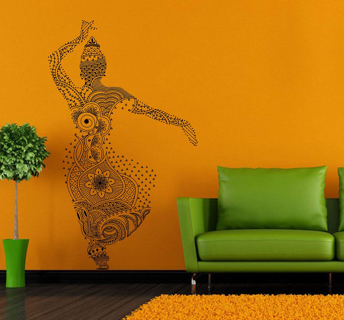 Wallstick bharathanatiyam Dancing Pose wallstickers (Vinyl 110 cm x 60 cm) (B07H93BZBQ) Amazon Price History, Amazon Price Tracker