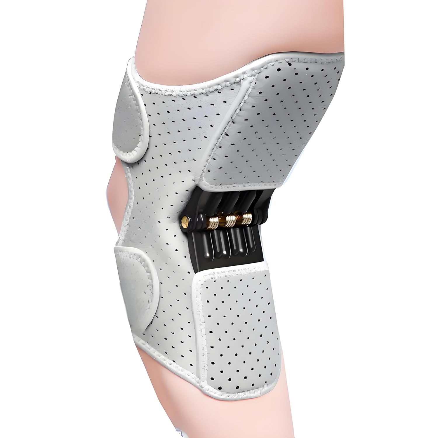 Knee Support Booster Brace, Spring-Powered Joint Support for Climbing Stairs, Squatting Assistance for Elderly