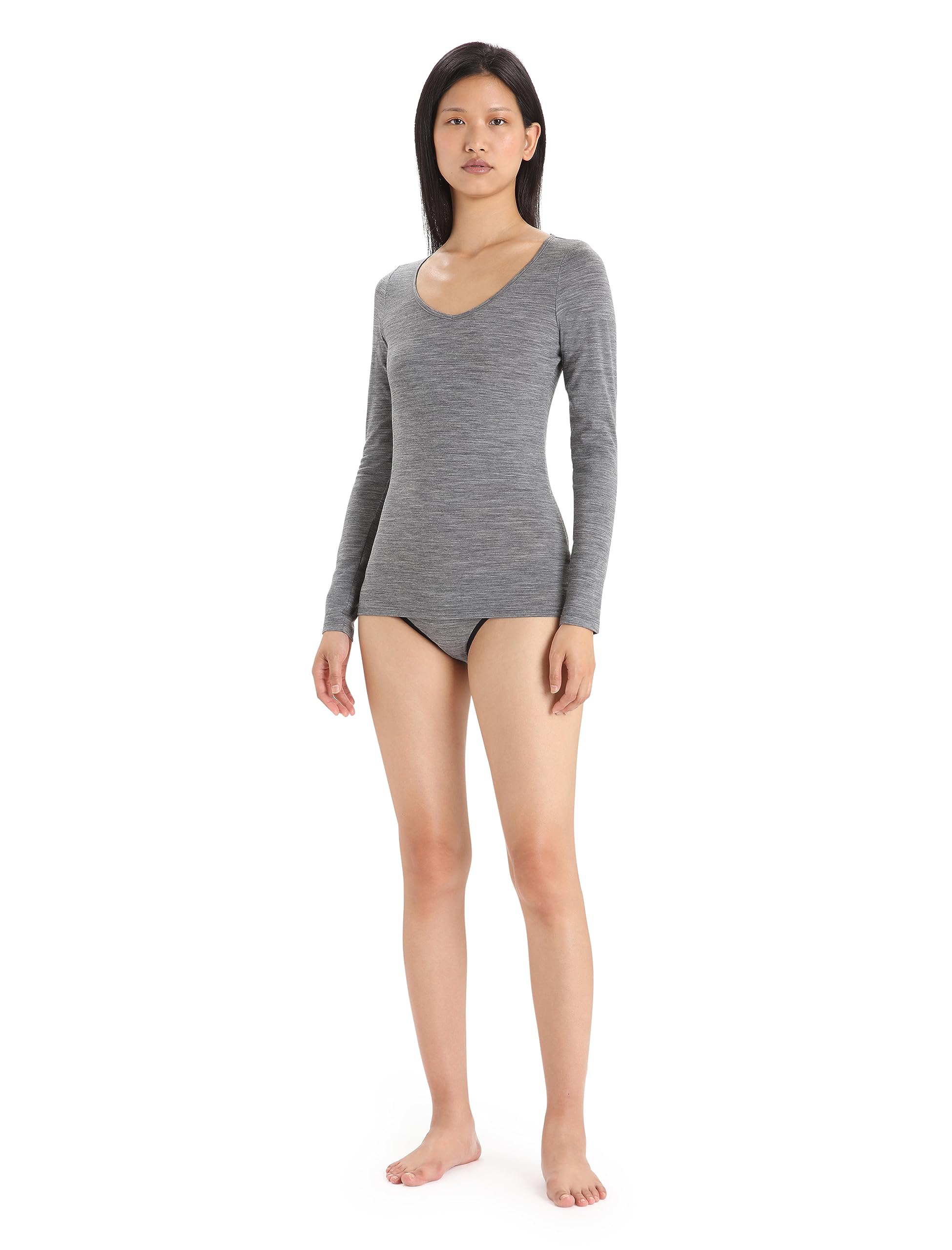 Icebreaker Damen Funktionsshirt Siren Long Sleeve Sweetheart