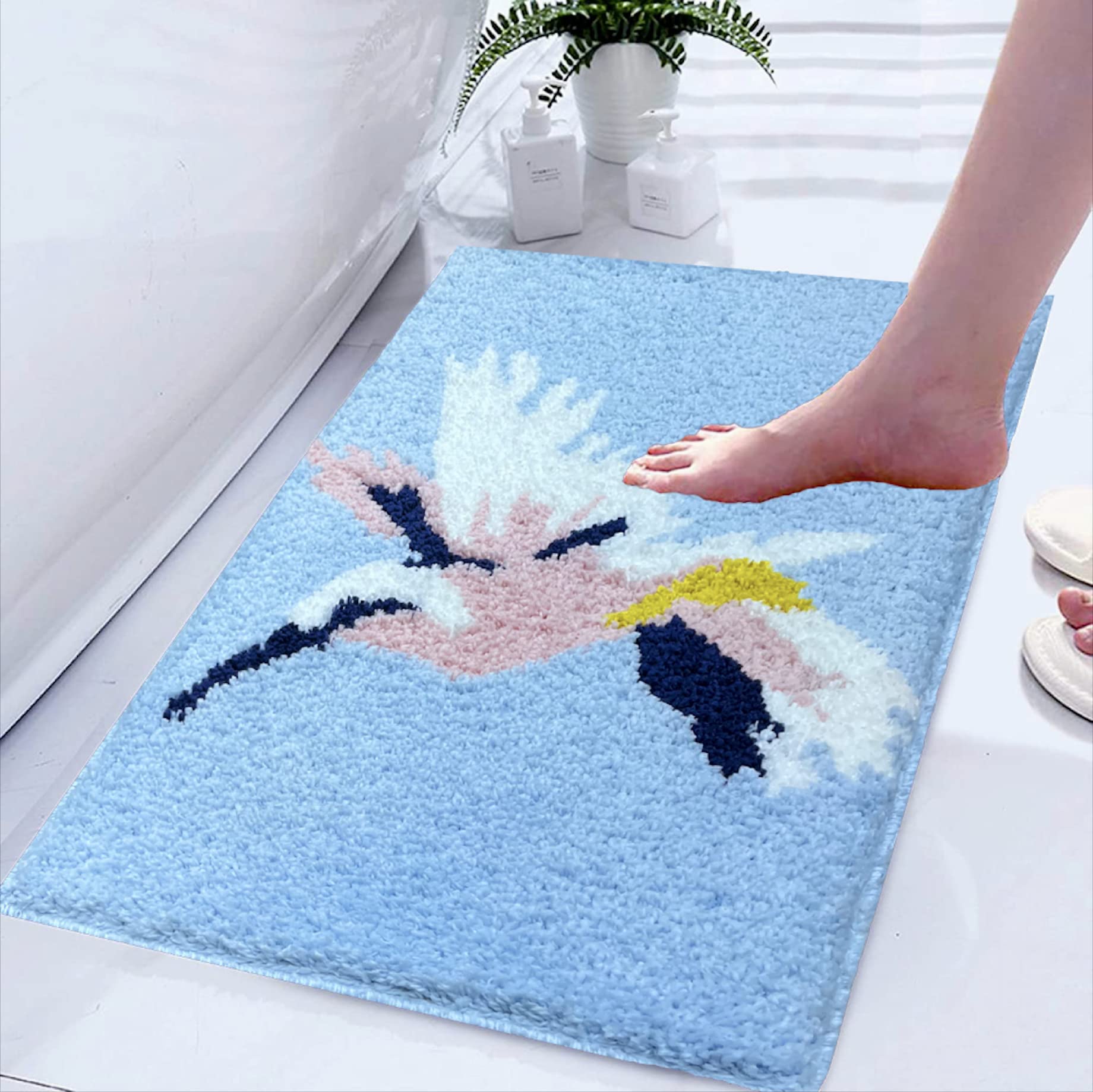 See full amazon price history chart for Roseate Bird Super Soft (40x60 cm) Microfibre 2000 GSM Bath Mat Super Absorbent Anti-Skid Door Mats for Home/Bathroom Mat/Bedroom/Kitchen/Floor Mat (Light Blue) Pack of 1 Roseate Bird Super Soft (40x60 cm) Microfibre 2000 GSM Bath Mat Super Absorbent Anti-Skid Door Mats for Home/Bathroom Mat/Bedroom/Kitchen/Floor Mat (Light Blue) Pack of 1 (B0BR46FLFD) Amazon Price History, Amazon Price Tracker