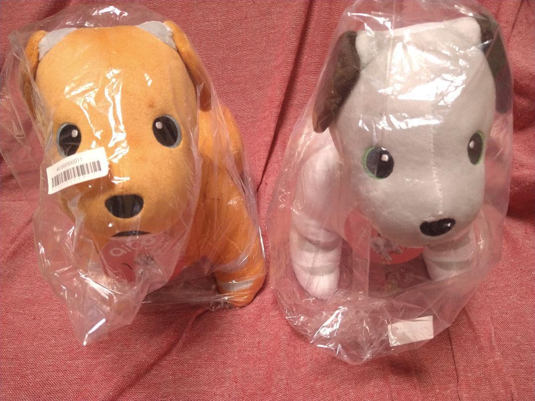 Amazon.co.jp: タイクレ 限定 全2種 セット aibo slサイズ ぬいぐるみ
