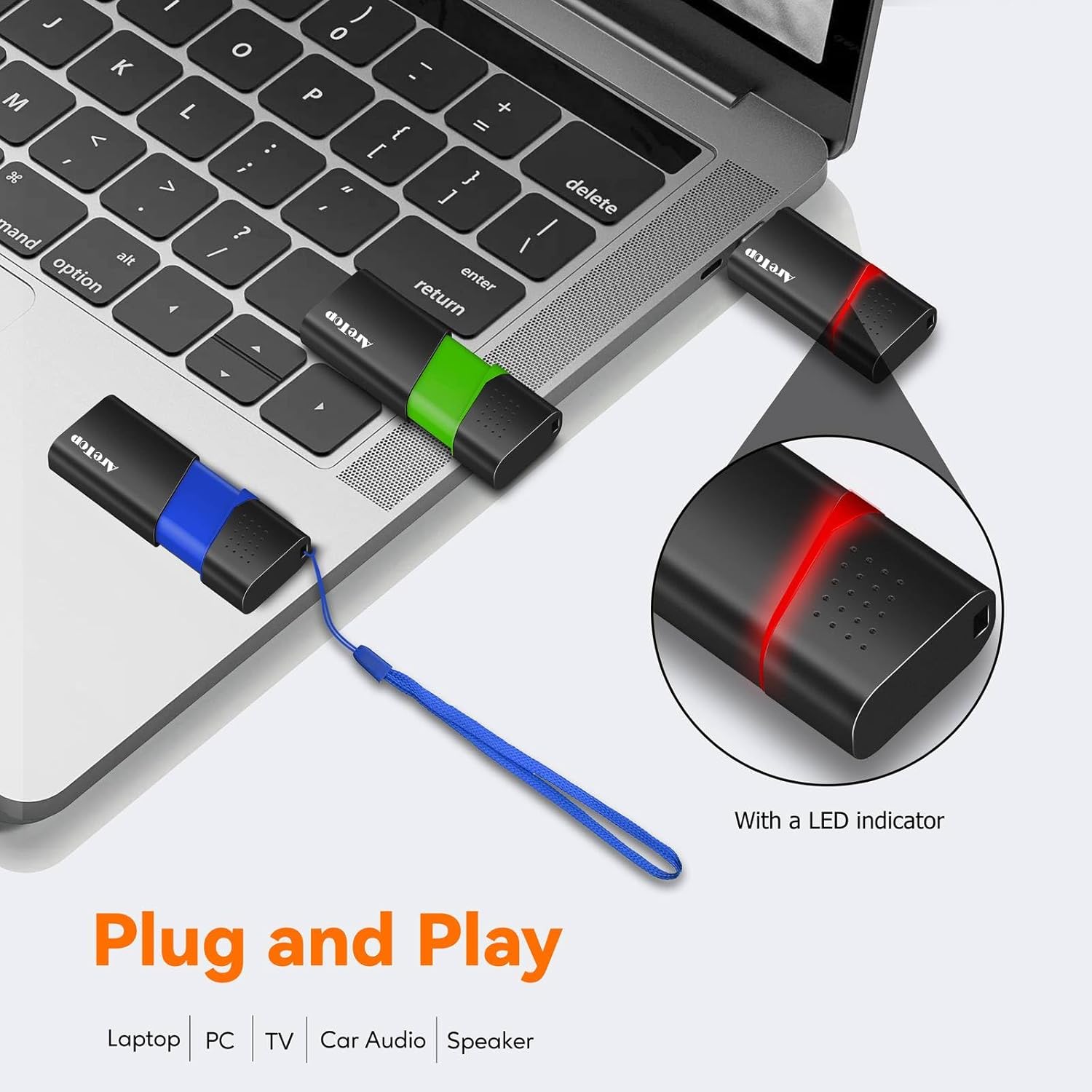 AreTop 4GB Flash Drives Bulk 20 Pack Thumb Drives Slide Retractable USB Flash Drives 20 Pack 4GB Memory Sticks Bulk for Data Storage Jump Drives Multipack (Mixed Color:Yellow,Red,Blue,Green,Purple)