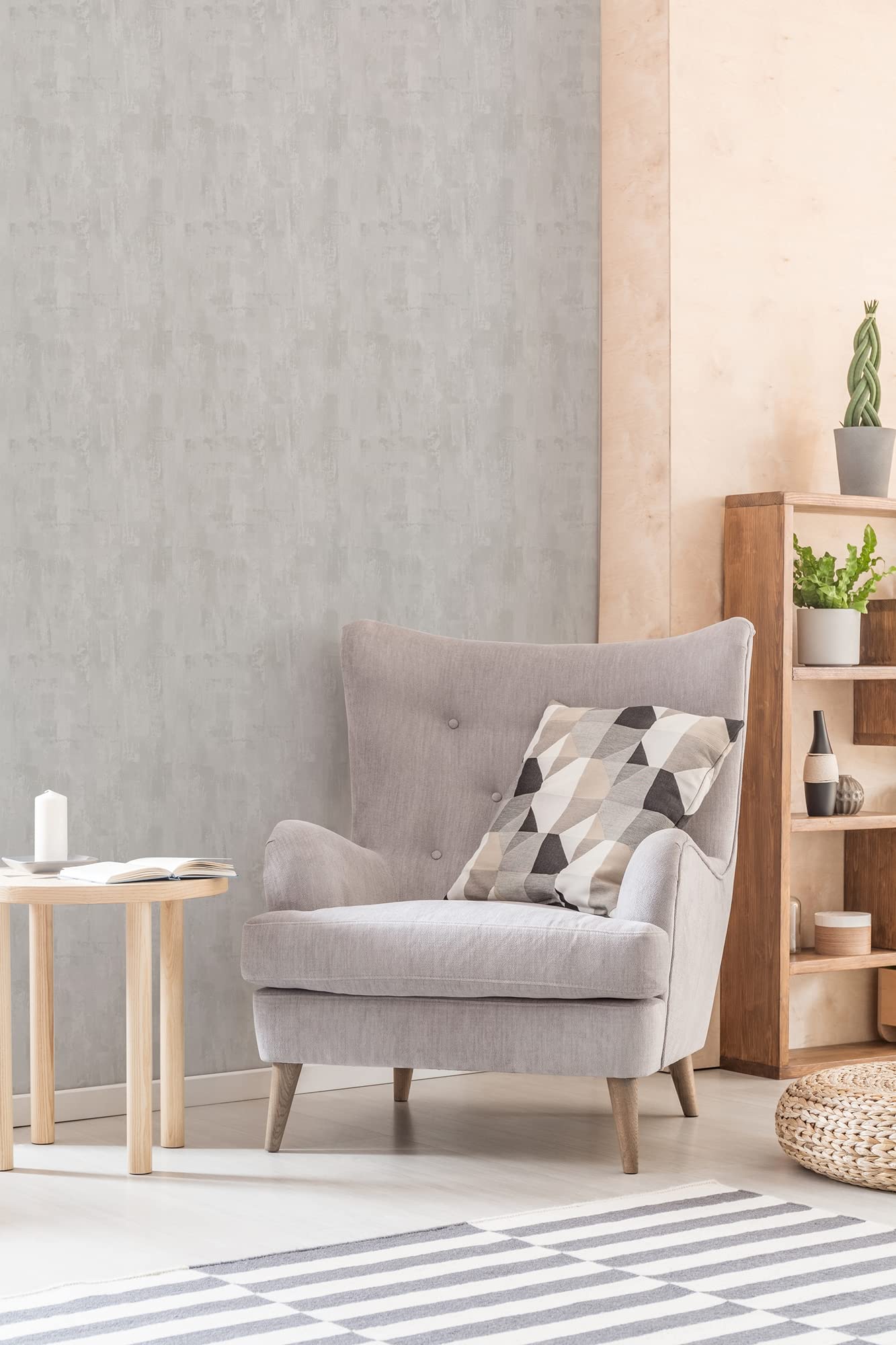 Buy Superfresco Easy Paste The Wall Bellagio Concrete White Wallpaper