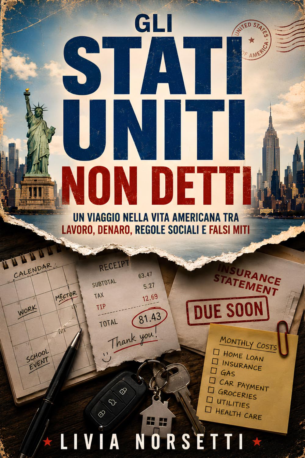Gli Stati Uniti non detti: Un viaggio nella vita americana tra lavoro, denaro, regole sociali e falsi miti