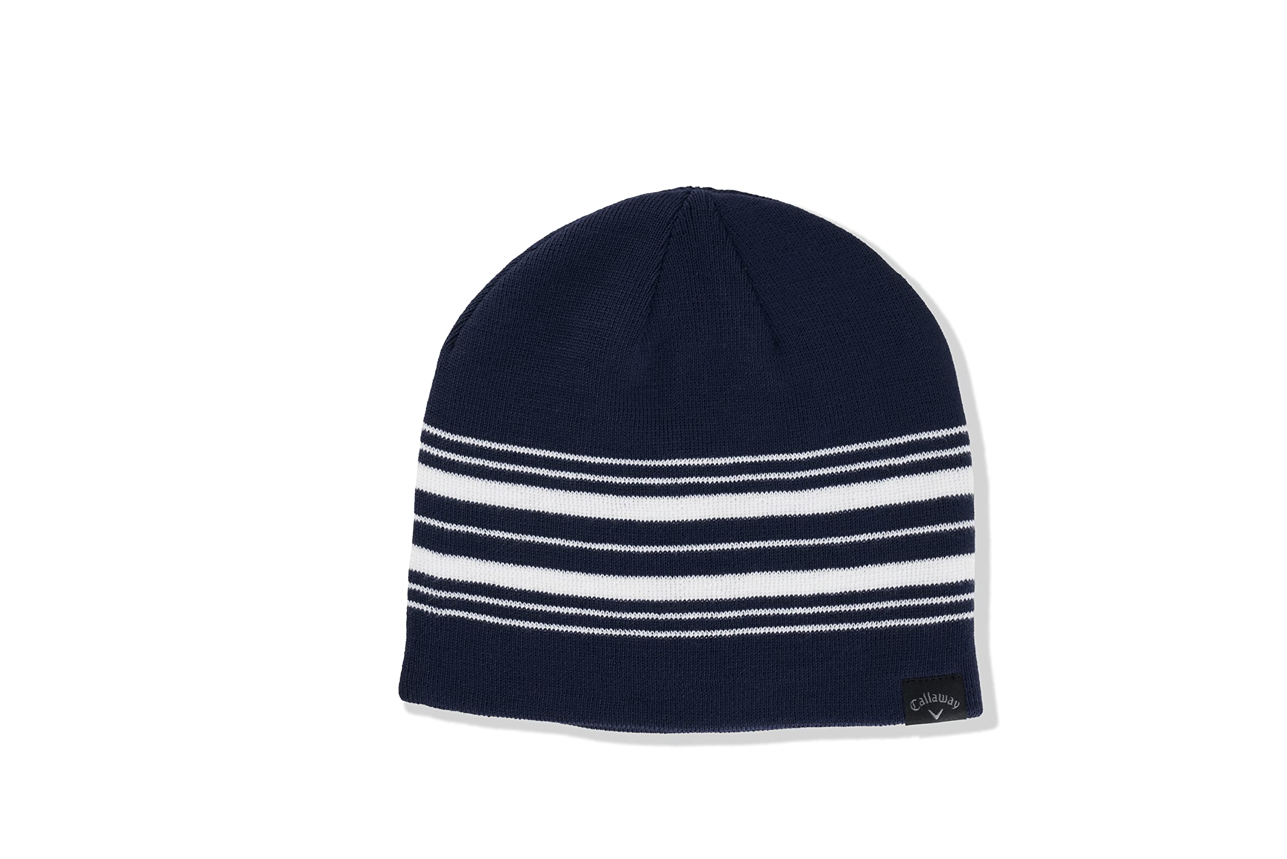 Callaway Unisex Reverse Beanie Navy Mens