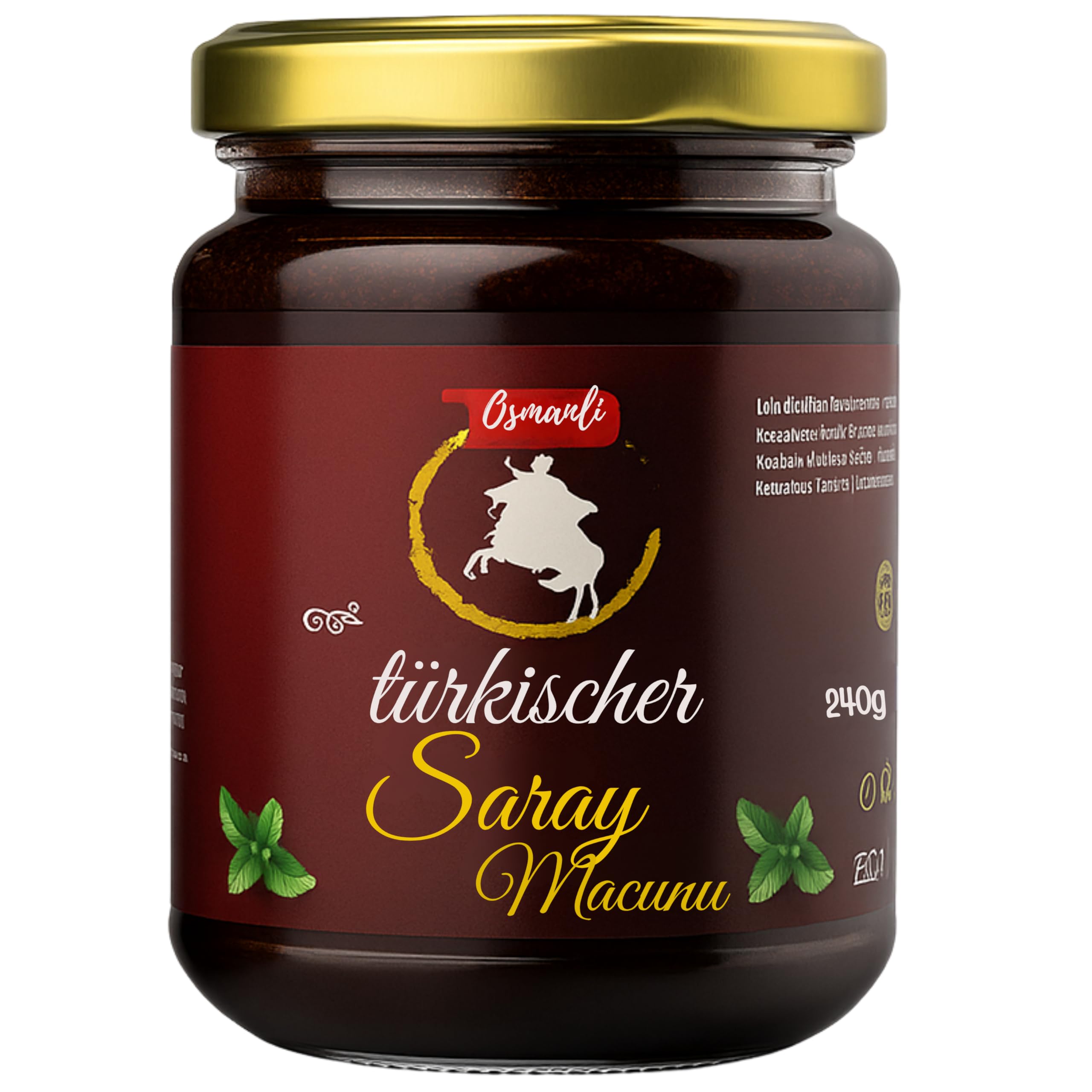 King Macun Black Edition – Kräuterpaste mit Honig nach traditioneller Rezeptur | 240 g Glas