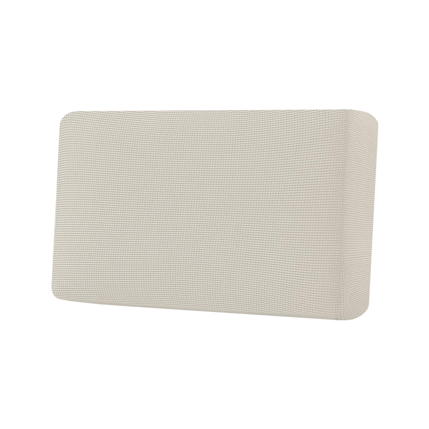 BellaHills Sofa Seat Cushion Covers Stretch Sofa Seat Covers Non-Slip Sofa Cover Furniture Protector for Individual Sofa Cushions with Elastic Bottom (2 Seater, Natural)