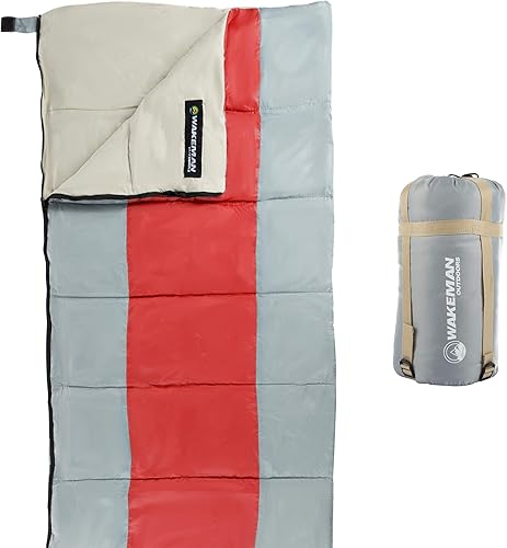 Wakeman Sleeping-Bags Wakeman Outdoors Sleeping Bag-Lightweight