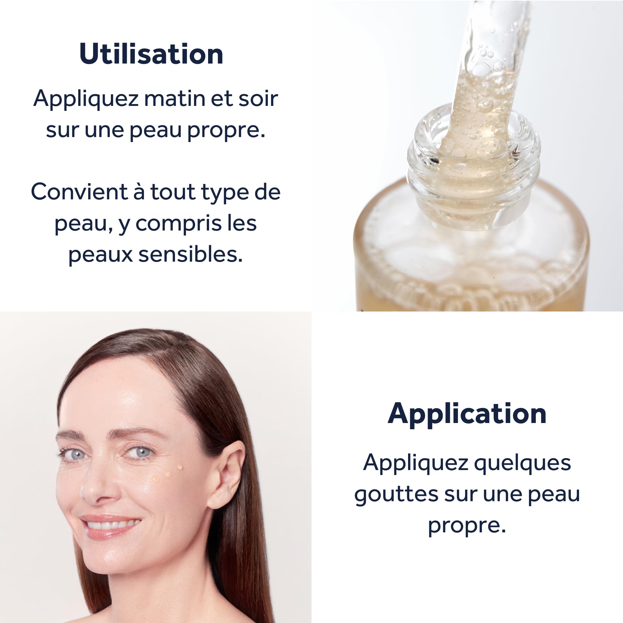 Gallinée - Sérum Visage Jeunesse avec Postbiotique et Acide Lactique - Anti-Âge & Anti Rides - Sérum Hydratant Visage - Testé Dermatologiquement Fabriqué en France - Tous Types de Peau - 30 ml