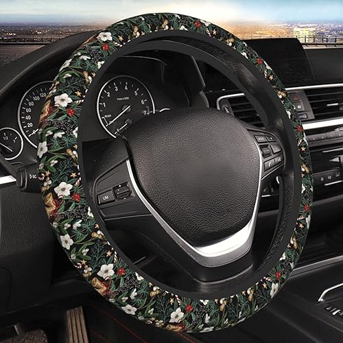 Miniatura 66 de Funda universal para volante de Navidad de 15 pulgadas, accesorios de automóvil, protector para mujeres y hombres Navidad 08,Navidad 01,Navidad