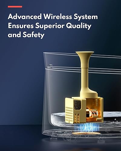 Miniatura 5 de Homerunpet Fuente de agua para gatos, bandeja de porcelana, bomba autolimpiante inalámbrica, dispensador de agua para mascotas ultra silencioso de