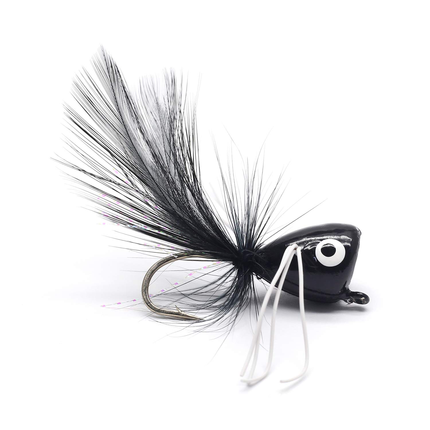 Esca Popper Premium Per Pesca A Mosca Di Successo 10 Pz Mosche