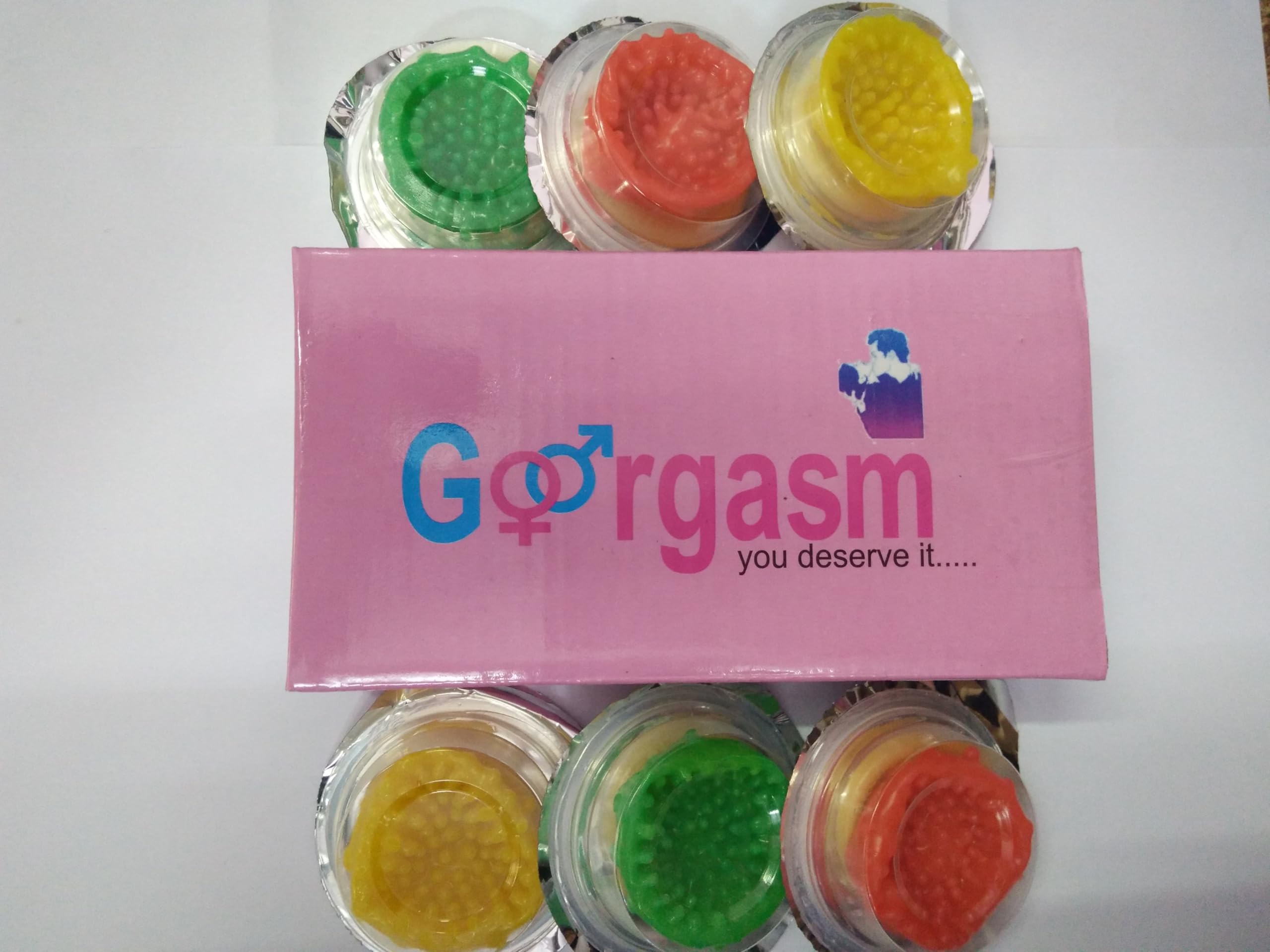 Goorgasm Ribbed Dotted Extra Large Latex Rubber Dotted Climax Delay Extra Time Condom For Men(Pack of 6)-image-42