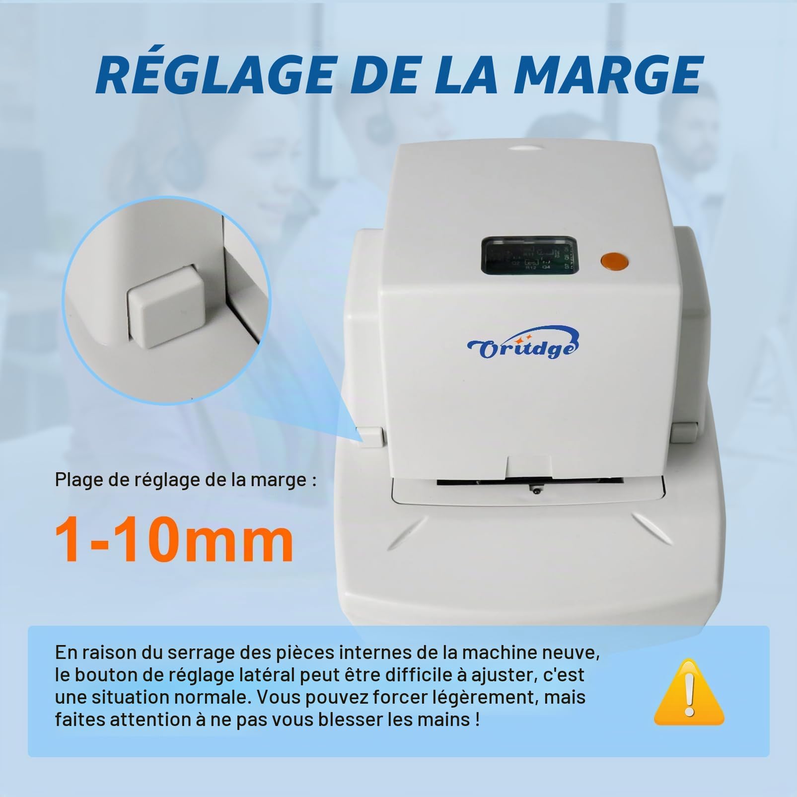 Agrafeuse Electrique de bureau, Capacité de 70 Feuilles, Agrapheuse bureau Automatique pour Agrafeuse électrique Argent avec 2000 agrafes