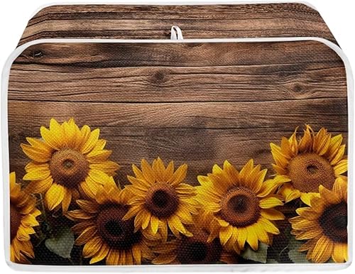 Miniatura 192 de Funda para horno con estampado de galaxia, protector de máquina de pan de cocina, cubierta para tostadora de 2 rebanadas de gato lunar para el Gato